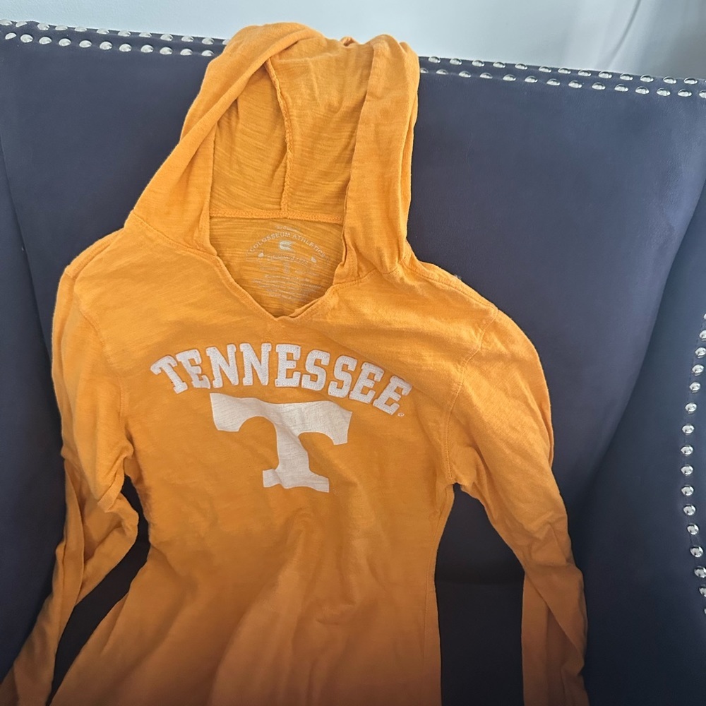University of TN hooded long sleeve tshirt